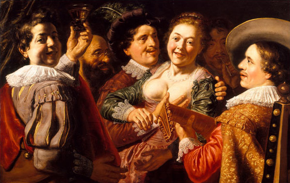 allegory of the five senses